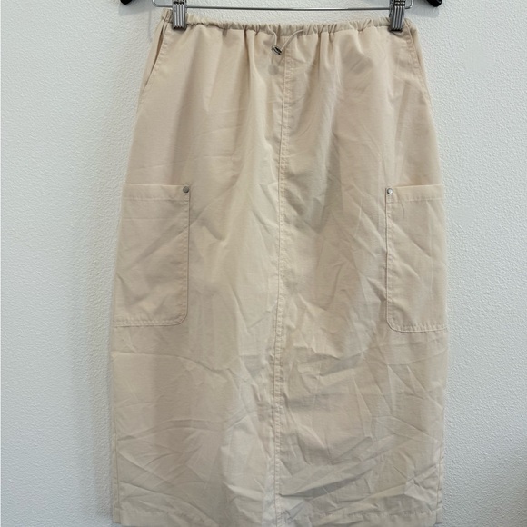 NWT Sage the Label Off White Parachute Skirt size small - Picture 2 of 3